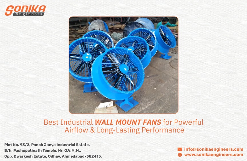 Best Industrial Wall Mount Fans for Powerful Airflow & Long-Lasting Performance